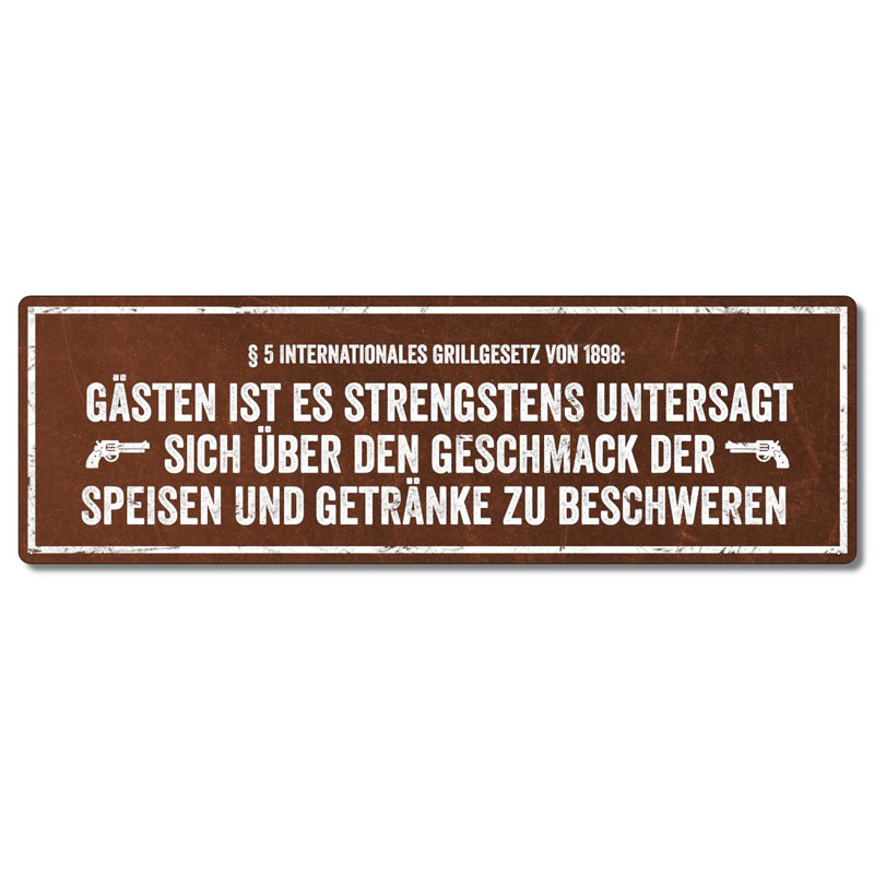 interluxe-metallschild-gaesten-ist-es-strengstens-untersagt-schilder-fuer-den-grill-als-geschenk-oder-deko-fuer-die-grillecke-wetterfest-made-in-germany