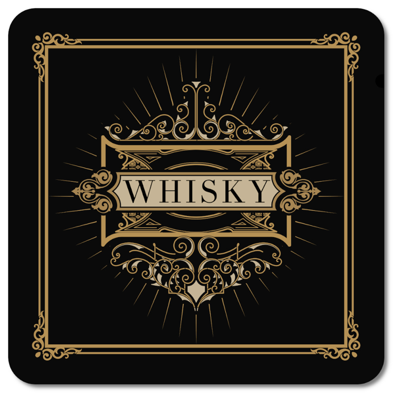 LED Untersetzer – Whisky